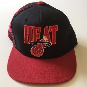 Miami heat mitchell and ness SnapBack